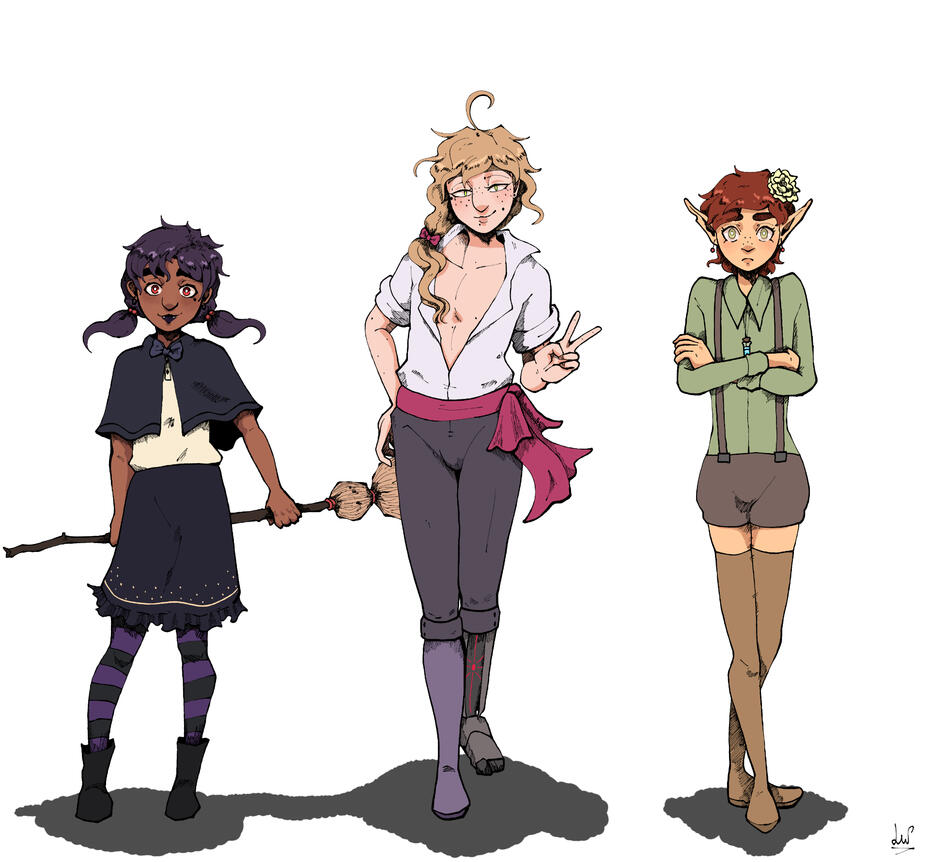 Natalya Fedorova, Emmanuel Hallewell, and Cedric Petri